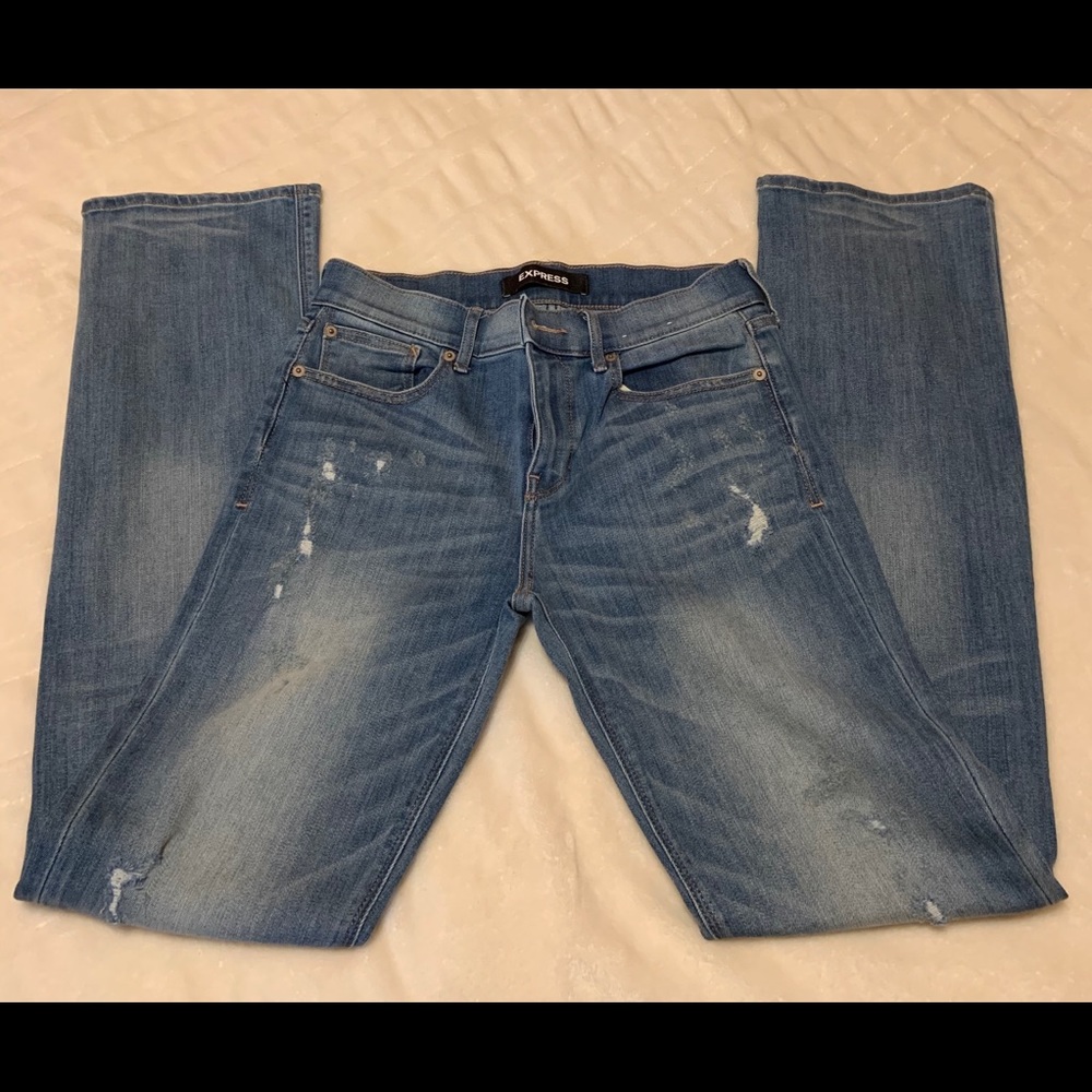 Express boot cut jeans